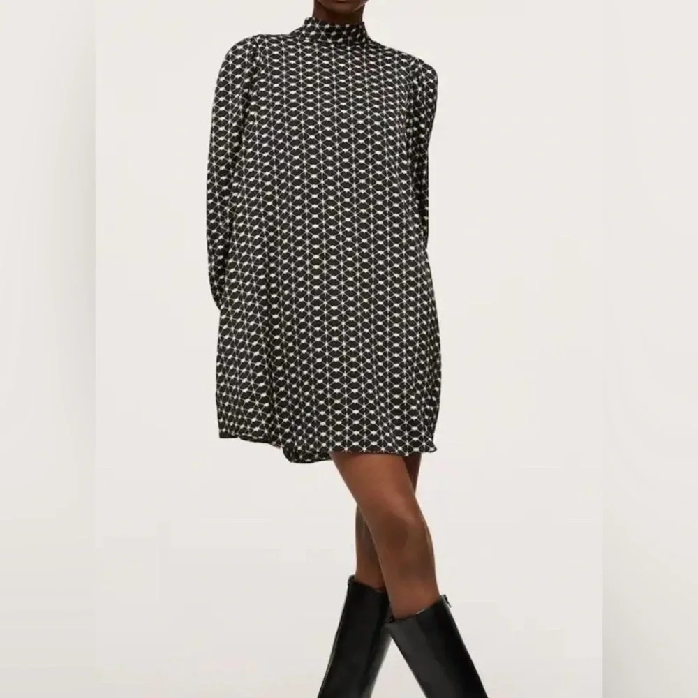 mango skater dress Mango | Dresses | Mango Black And White Skater Kneelength Dress